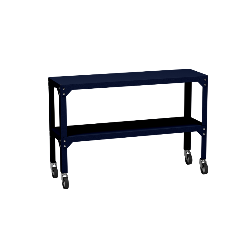 Étagère 2 niveaux en acier galvanisé Made in France