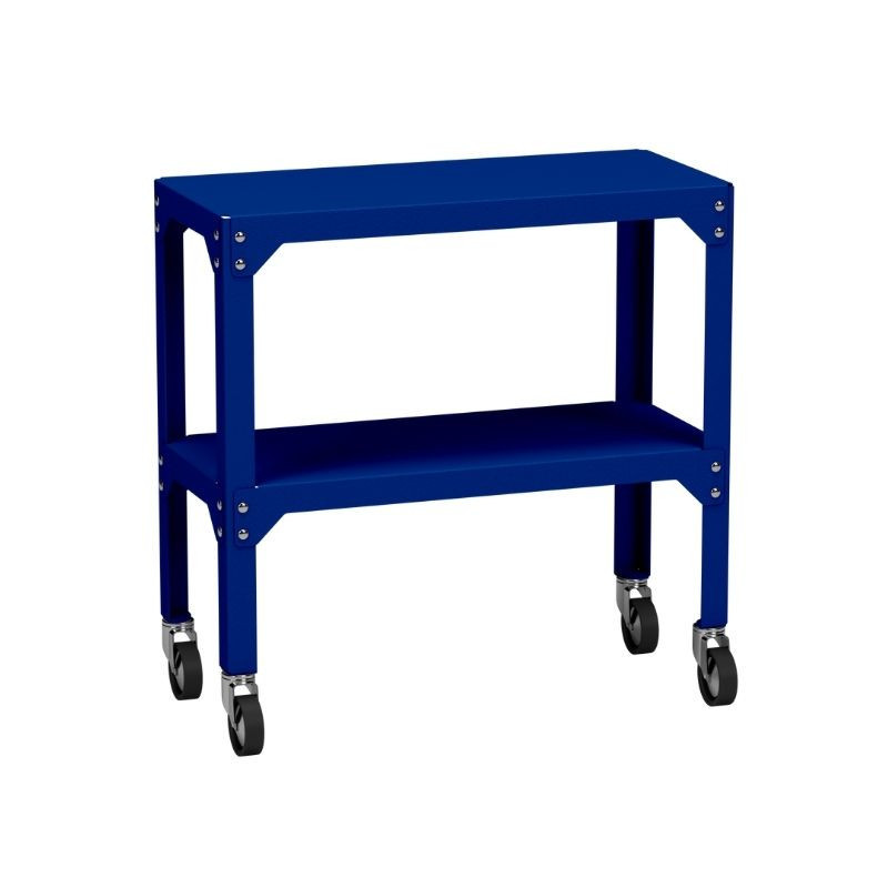 Étagère 2 niveaux en acier galvanisé Made in France
