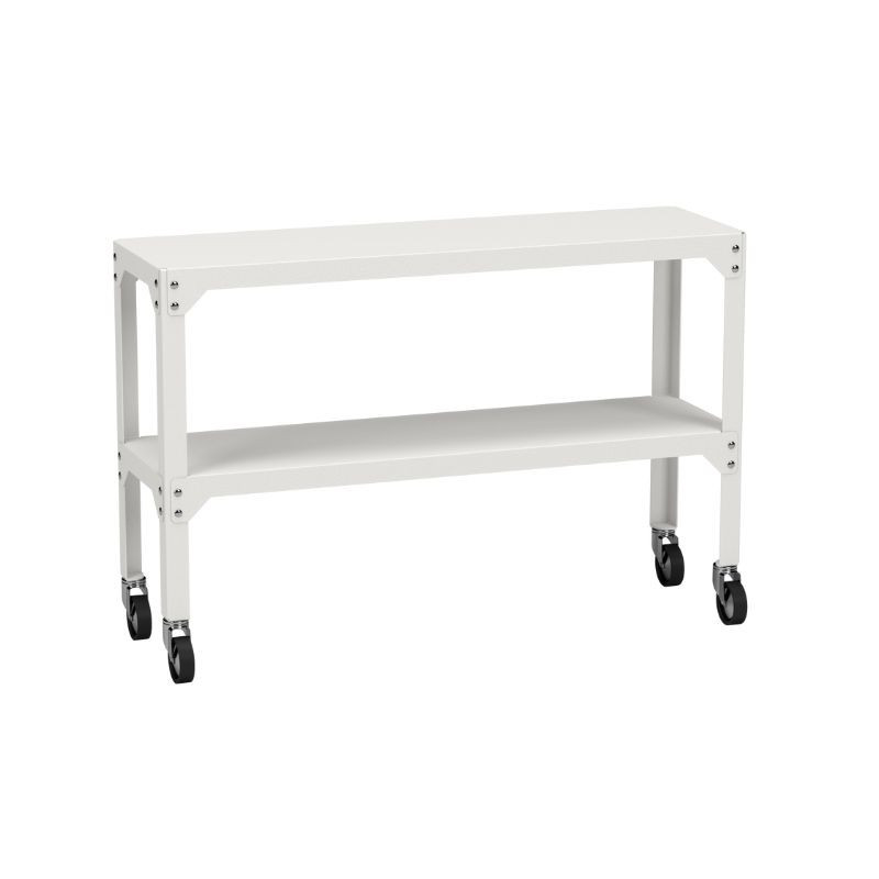 Étagère 2 niveaux en acier galvanisé Made in France