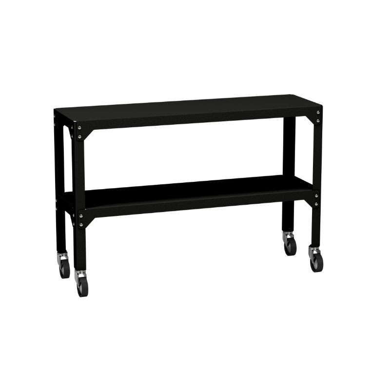 Étagère 2 niveaux en acier galvanisé Made in France