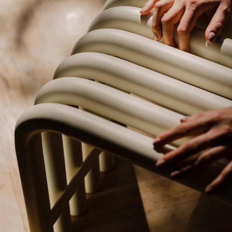 Tabouret en acier design - Nokk