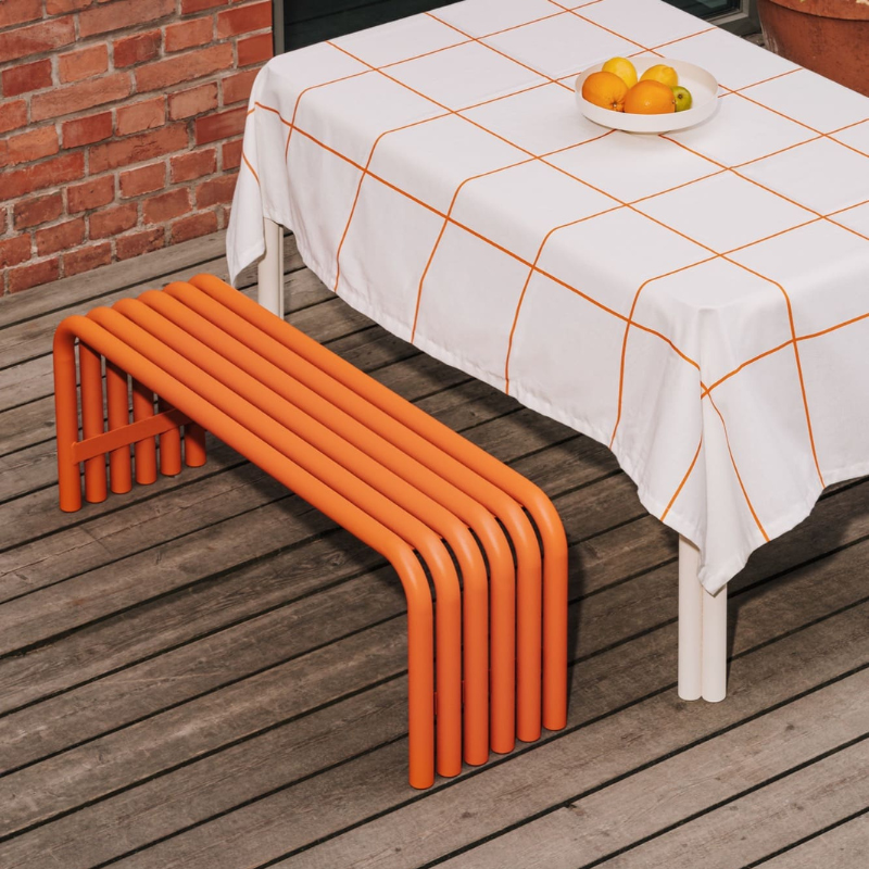 Banc en acier design - Nokk