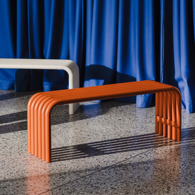 Banc en acier design - Nokk