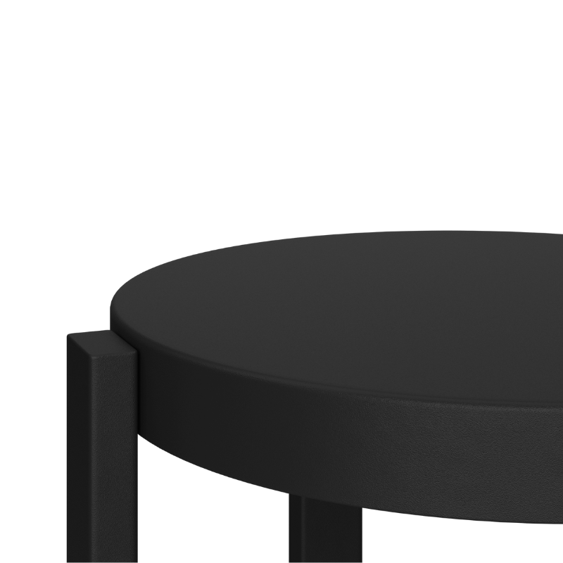 Tabouret haut de bar en acier - Doon