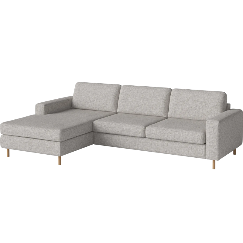 Tissu : Nantes / Couleur : Multi Grey 