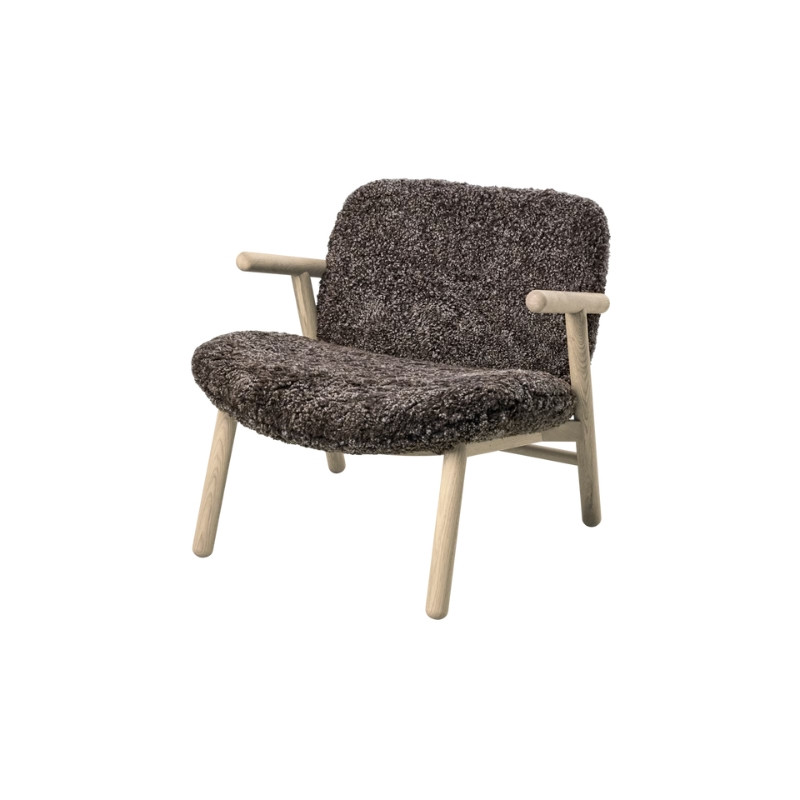 Fauteuil Cosh - Dark Brown chene clair