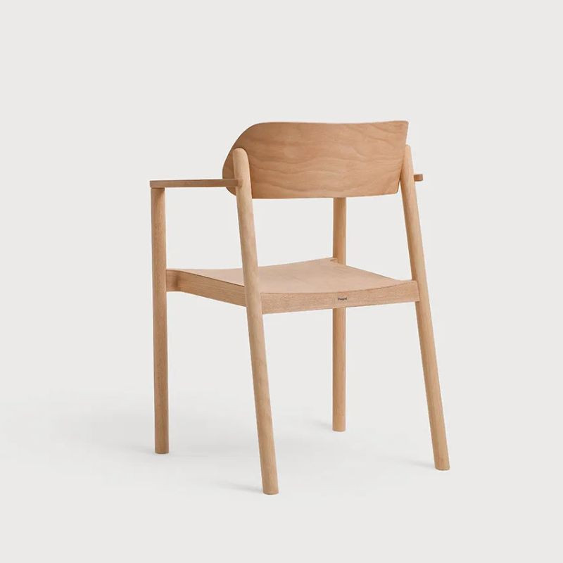 Chaise fauteuil en bois - Nimm - Paged