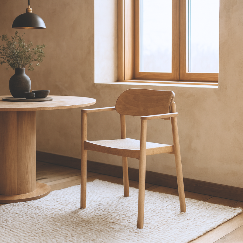 Chaise fauteuil en bois - Nimm - Paged